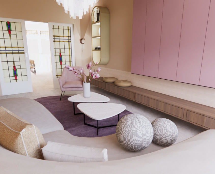moderne woonkamer ontwerp binnenstand den bosch